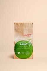 Croquettes Basic pour chiens disponible en trois contenances